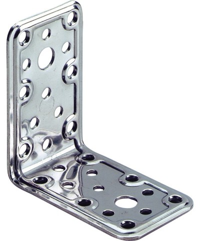 Ferramenta1.com | Piastra 771/in angolare inox 50x80x80 mm - PZ 5