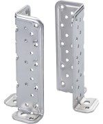 Ferramenta1.com | Piastra 803/in supporto pilastro regis inox 53x171 - PZ 2