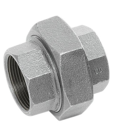 Ferramenta1.com | Bocchettone 3 pz s/s ghisa zincata d 3/4    340 - CF 5