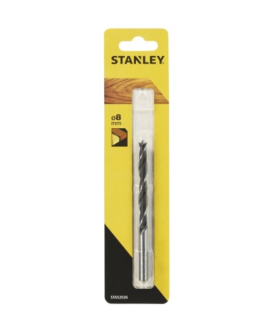 Ferramenta1.com | Piranha stanley sta52026 (x52026) punta elicoidale 8 mm - PZ 1