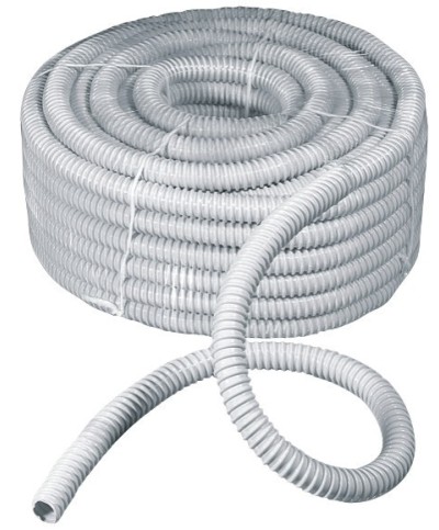 Ferramenta1.com | Guaina spiralata flessibile d 16 mm grigio* - MT 30