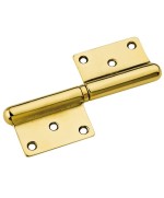 Ferramenta1.com | Cerniera in grossezza 50 ottone luc h 120 mm sx* - PZ 12