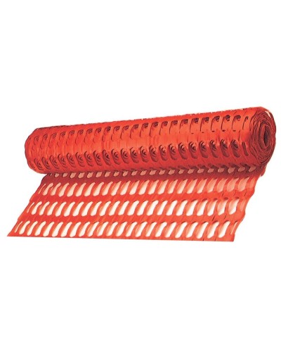 Ferramenta1.com | Rete da cantiere h 1,8x50 m 150 gr/m2 arancio - RT 1