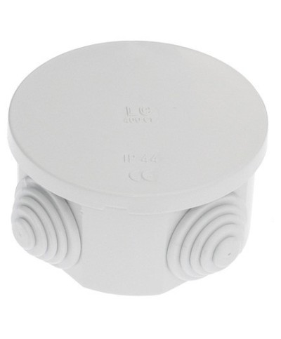 Ferramenta1.com | Cassetta derivazione stagna ip44 d 80x40 mm - PZ 1