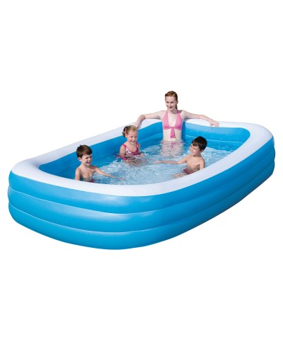 Ferramenta1.com | Piscina gonfiabile rettang 183x305x56h 54009b - PZ 1