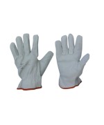 Ferramenta1.com | Guanti bovino tutto fiore bianco tg. 10 - PA 12