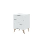 Ferramenta1.com | Kit comodino 3 cassetti sweet 40x33xh56 cm - PZ 1