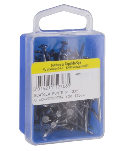 Ferramenta1.com | Sc scatola chiodi gruppino 10x30 cavatorta 125 g* - SC 5