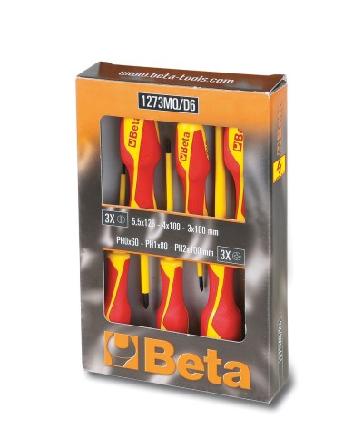 Ferramenta1.com | Beta 1273mq d6 serie 6 cacciavite isolati - PZ 1