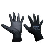 Ferramenta1.com | Guanti nylon poliuretano eco-lite nero tg. 7 - PA 12