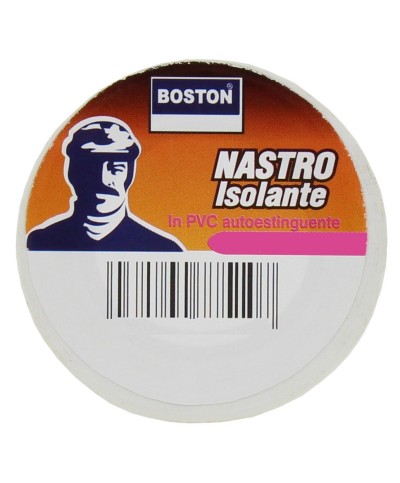 Ferramenta1.com | Boston nastro isolante bianco 25mmx25m - PZ 6