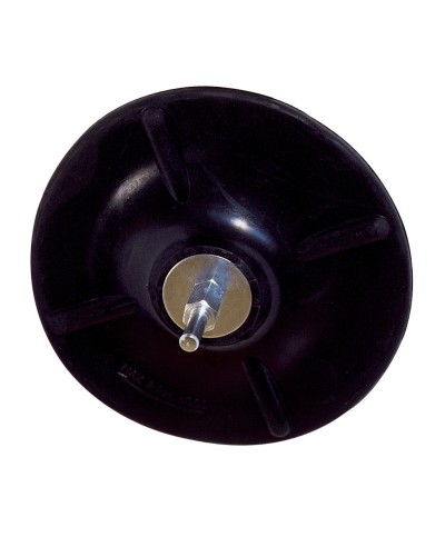 Ferramenta1.com | Poggi 338.00 platorello di gomma d 125 mm - PZ 1