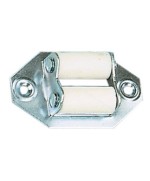 Ferramenta1.com | Guidacinghia ferro orizzontale c/rullini plastica* - PZ 50