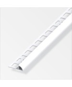 Ferramenta1.com | Profilo jolly pvc  8 mm h 250 cm bianco - PZ 5