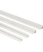 Ferramenta1.com | Sguscetta pvc verticale 8 mm h 260 cm bianco - PZ 10