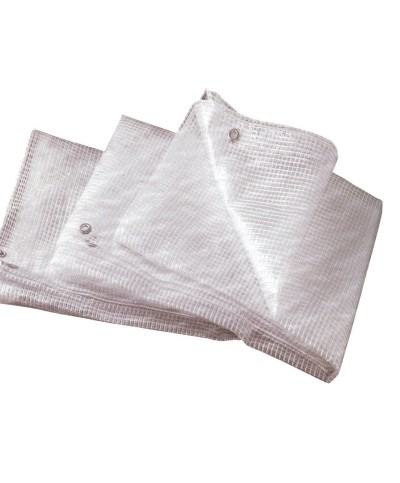 Ferramenta1.com | Telone pe cristal c/occhioli 180 g 2 x 3 m - PZ 6