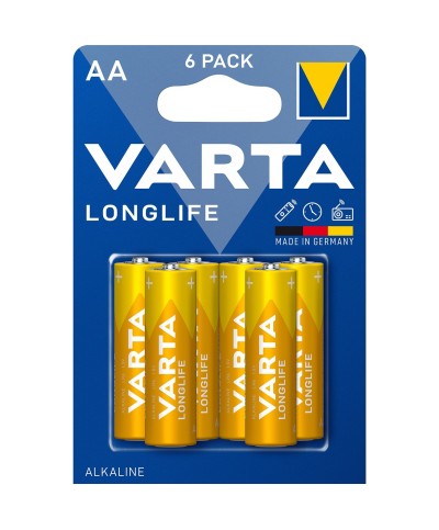 Ferramenta1.com | Varta batt longlife alcalina stilo bl 6 pz - BL 20