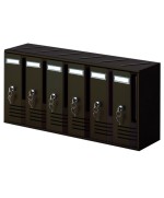 Ferramenta1.com | Cassetta postale alubox cubo c6 62x17,5x30 gr ghisa - PZ 1