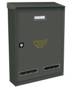 Ferramenta1.com | Cassetta postale alubox sirio riviste grigio ghisa - PZ 1