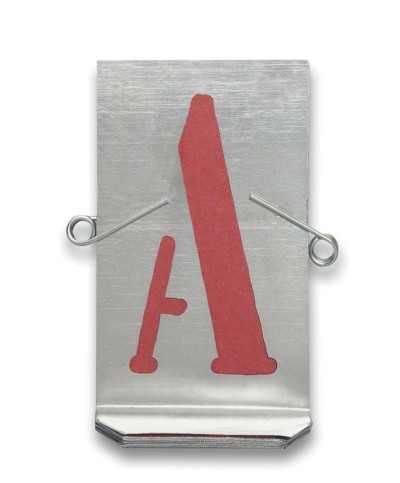Ferramenta1.com | Stampini traforati 27 lettere da  80 mm - PZ 1