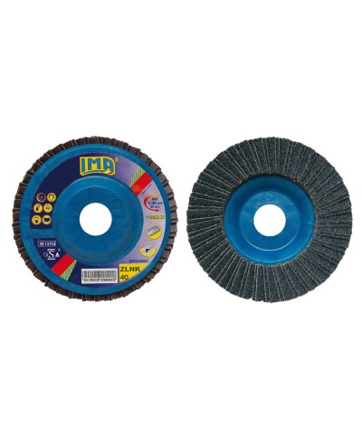 Ferramenta1.com | Ima disco zirconio lamellare d 115 mm grana 120 - PZ 10