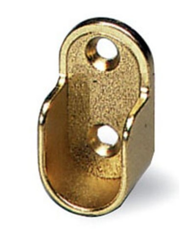 Ferramenta1.com | Reggitubo laterale zama d 18 mm ottonato - PZ 50