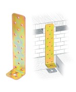 Ferramenta1.com | Piastra 754 angolare a murare acc trop 50x300x45 mm - PZ 10