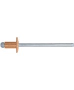 Ferramenta1.com | Conf rivetti rame 3,4x07 da 100 pz - CF 10