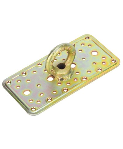 Ferramenta1.com | Piastra 862 con occhiolo acc trop 100x3,0x200 mm - PZ 4