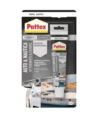 Ferramenta1.com | Pattex silicone autonautica 50 ml - PZ 12