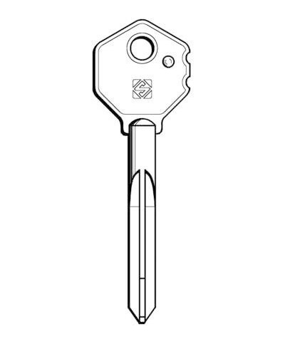 Ferramenta1.com | Chiavi silca croce xie4                 gr.13 - PZ 5