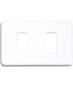 Ferramenta1.com | Coprinterruttore plastica 2p bianco** - PZ 2