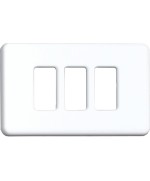 Ferramenta1.com | Coprinterruttore plastica 3p bianco** - PZ 2