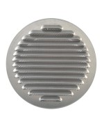Ferramenta1.com | Griglia aerazione allum c/rete antins d  80 mm - PZ 1