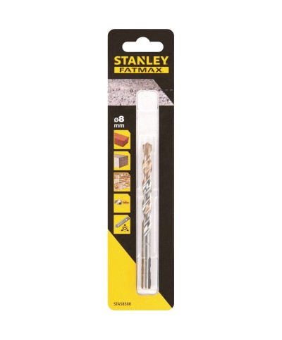 Ferramenta1.com | Piranha stanley sta58508 (x58508) punta codolo triangol. mm. 8 - PZ 1