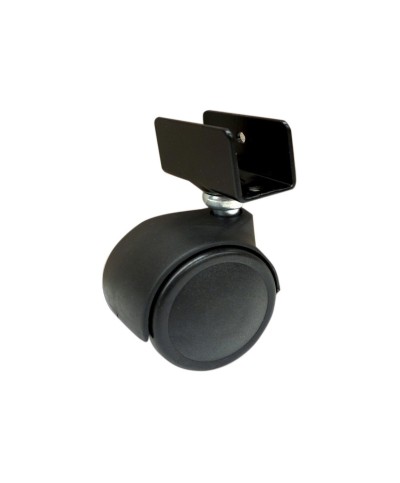 Ferramenta1.com | Ruota mobile d 40 mm polipropilene c/piastra u/16* - PZ 4