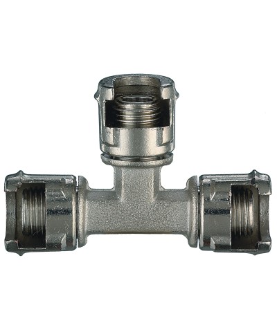 Ferramenta1.com | Ani 12/b raccordo di giunzione a t attacco 1/4 - PZ 1