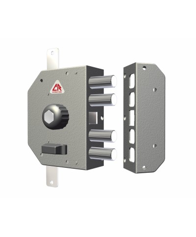 Ferramenta1.com | C.r. 3250 serratura a pompa c/pomolo dx s/aste - PZ 1