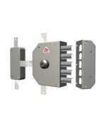 Ferramenta1.com | C.r. 3300 serratura a pompa c/chiave dx s/aste - PZ 1