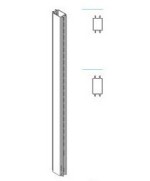Ferramenta1.com | Zaf piantana bifacc gondola panna 7,2xh140cm - PZ 1