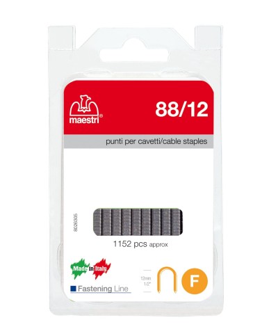 Ferramenta1.com | Maestri blister punti spillatrice art.  88/12  1152 pz - CF 1