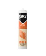 Ferramenta1.com | Selsil silicone acrilico bianco 310 ml - PZ 25