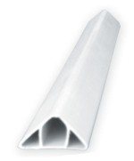 Ferramenta1.com | Smusso p/pilastri pvc 22x22x30 mm h 2 m - PZ 50