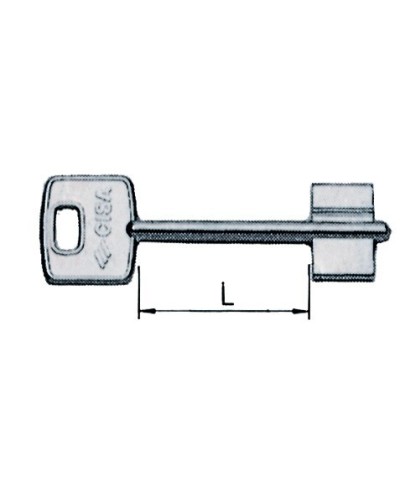 Ferramenta1.com | Cisa 00100.001 chiave grezza dm ott nich - PZ 10