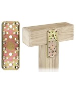 Ferramenta1.com | Piastra 772 diritta acciaio tropic  65x180 mm - PZ 25