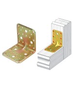 Ferramenta1.com | Piastra 775 angolare acciaio tropic 90x90x90 mm - PZ 20