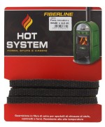 Ferramenta1.com | Guarnizione fibra vetro piat. ades. 15mmx2,5m stufa - CF 6