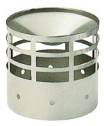 Ferramenta1.com | Terminale di scarico per stufa a pellet d  8 cm - PZ 1