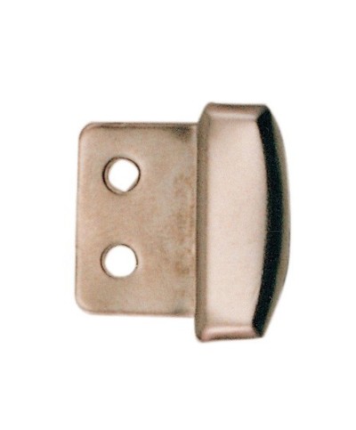 Ferramenta1.com | Fermaspecchi acciaio nickel con feltrino gomma - PZ 200