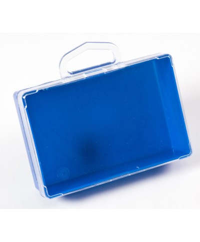 Ferramenta1.com | Scatola plastica self service 105x70 mm azzurra - PZ 30
